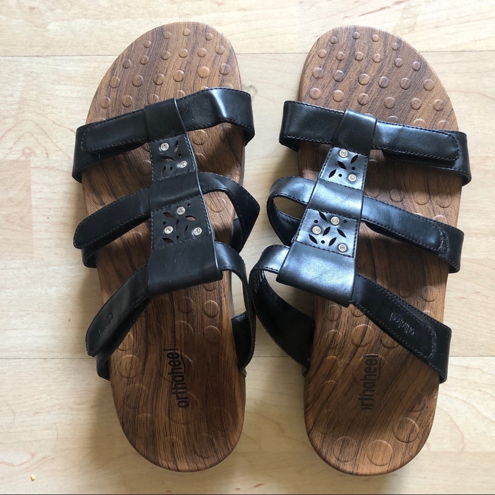 Orthaheel adjustable strap sandals
